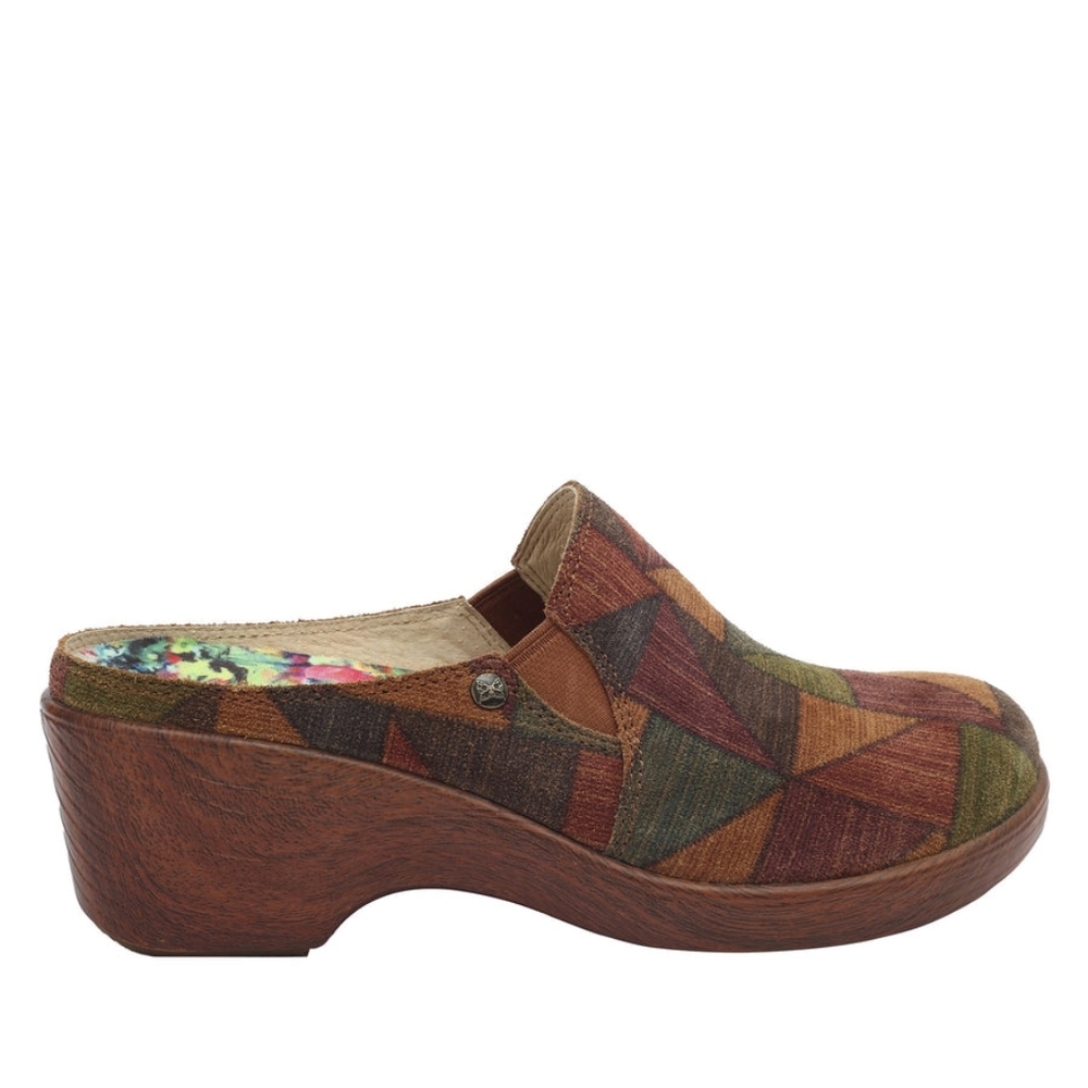*Final Price* Alegria Sereniti Patchwork Clogs - image 2